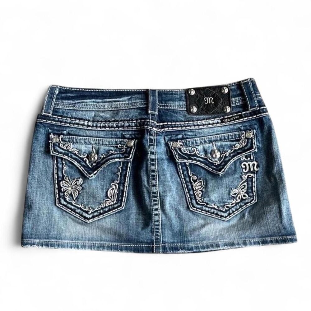 Miss-me Women's Blue and Navy Skirt